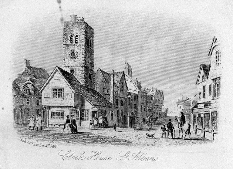 Clock House, St Albans (1866) | Cathedral and Abbey Church of St Alban